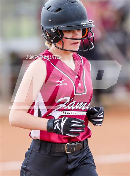 Thumbnail 3 in Valley Lutheran vs Carl Hayden Community (Chandler Prep Softball Classic)  photogallery.