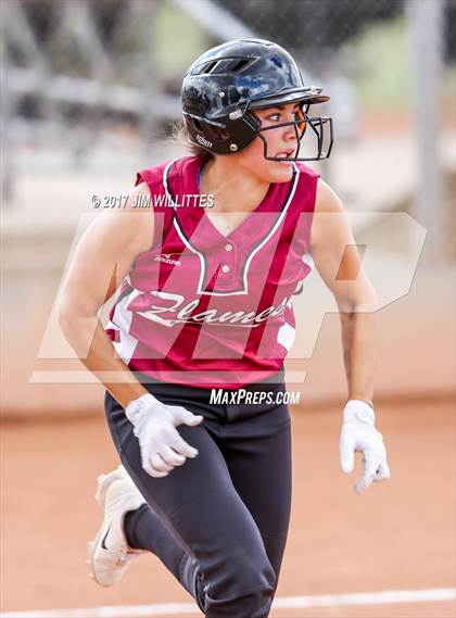 Thumbnail 1 in Valley Lutheran vs Carl Hayden Community (Chandler Prep Softball Classic)  photogallery.