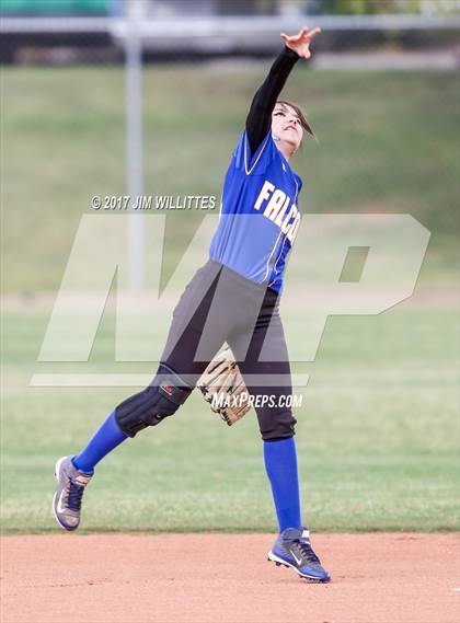 Thumbnail 3 in Valley Lutheran vs Carl Hayden Community (Chandler Prep Softball Classic)  photogallery.
