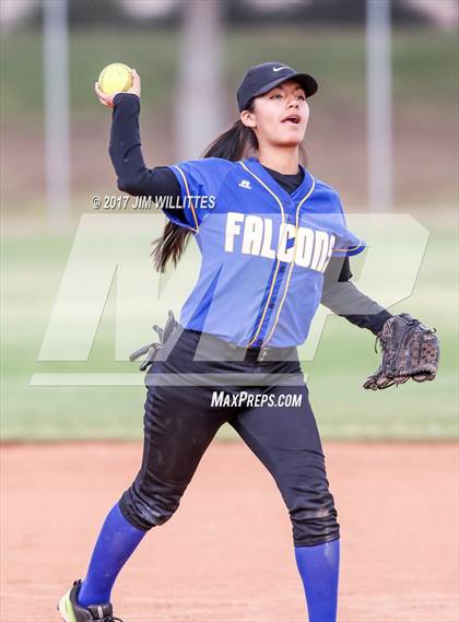 Thumbnail 1 in Valley Lutheran vs Carl Hayden Community (Chandler Prep Softball Classic)  photogallery.