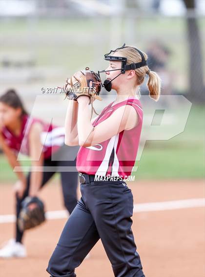 Thumbnail 2 in Valley Lutheran vs Carl Hayden Community (Chandler Prep Softball Classic)  photogallery.