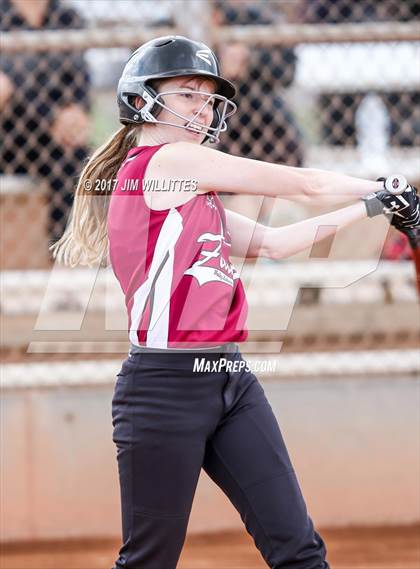 Thumbnail 1 in Valley Lutheran vs Carl Hayden Community (Chandler Prep Softball Classic)  photogallery.