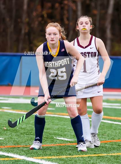 Thumbnail 3 in Kingston vs. Northport (NYSPHSAA Class A Regional Final) photogallery.