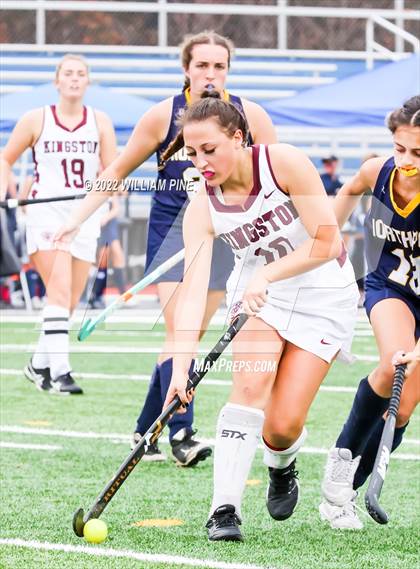 Thumbnail 2 in Kingston vs. Northport (NYSPHSAA Class A Regional Final) photogallery.