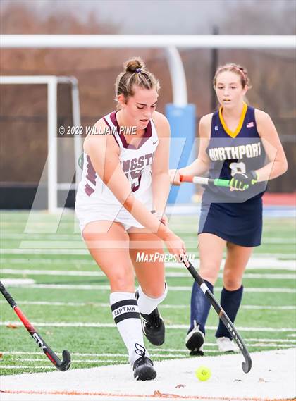 Thumbnail 2 in Kingston vs. Northport (NYSPHSAA Class A Regional Final) photogallery.
