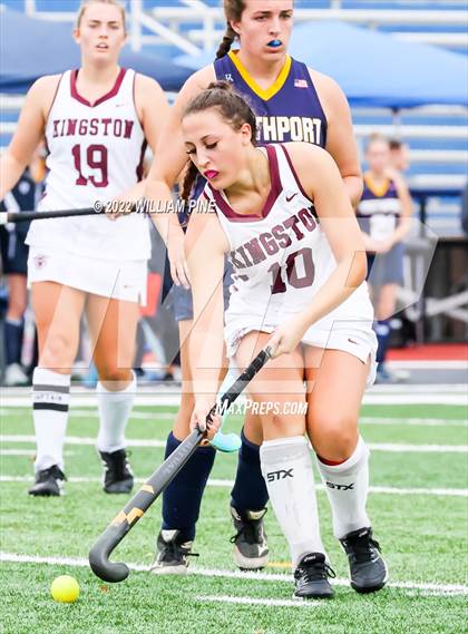 Thumbnail 3 in Kingston vs. Northport (NYSPHSAA Class A Regional Final) photogallery.