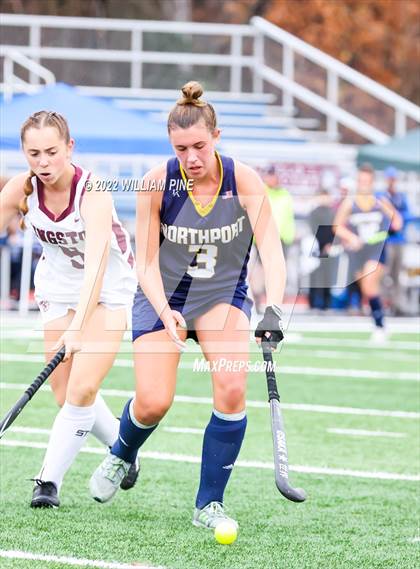 Thumbnail 3 in Kingston vs. Northport (NYSPHSAA Class A Regional Final) photogallery.