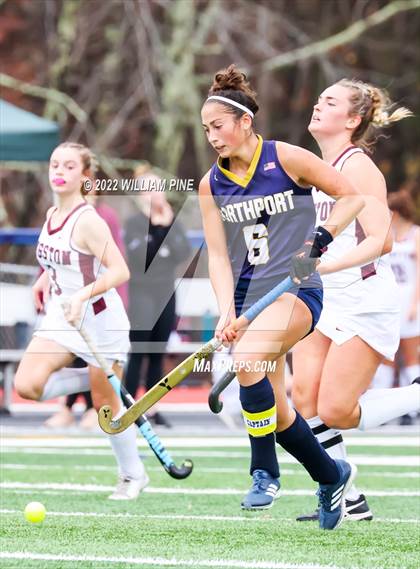 Thumbnail 1 in Kingston vs. Northport (NYSPHSAA Class A Regional Final) photogallery.
