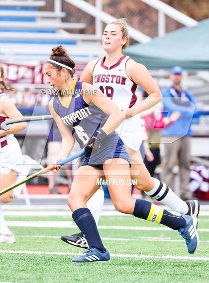 Thumbnail 2 in Kingston vs. Northport (NYSPHSAA Class A Regional Final) photogallery.