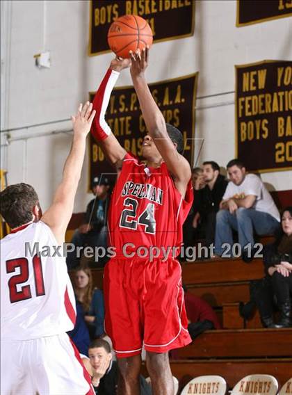 Thumbnail 1 in Sleepy Hollow vs Cardinal Spellman (Section One Super Saturday) photogallery.