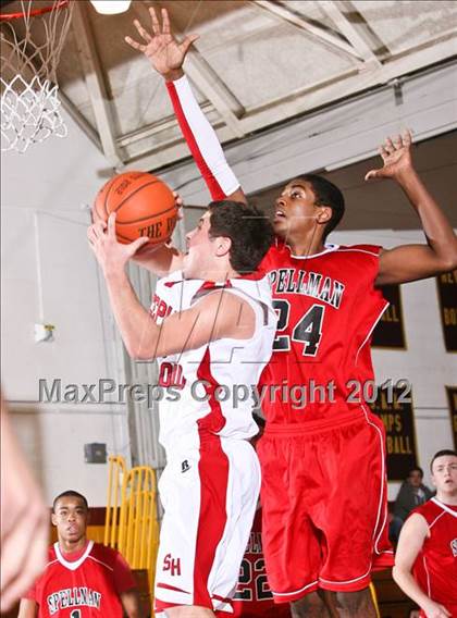 Thumbnail 2 in Sleepy Hollow vs Cardinal Spellman (Section One Super Saturday) photogallery.