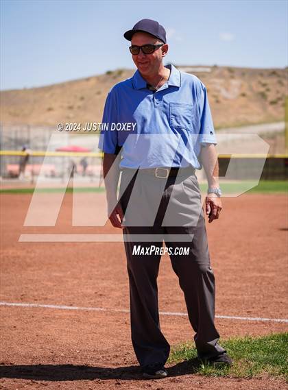 Thumbnail 2 in Coleville vs. Pahranagat Valley (NIAA Class 1A State Playoff Game 3) photogallery.