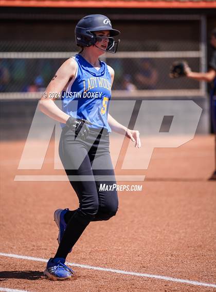 Thumbnail 2 in Coleville vs. Pahranagat Valley (NIAA Class 1A State Playoff Game 3) photogallery.