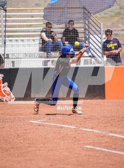 Thumbnail 2 in Coleville vs. Pahranagat Valley (NIAA Class 1A State Playoff Game 3) photogallery.