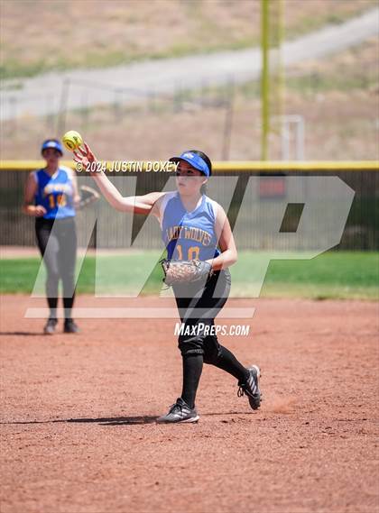 Thumbnail 2 in Coleville vs. Pahranagat Valley (NIAA Class 1A State Playoff Game 3) photogallery.