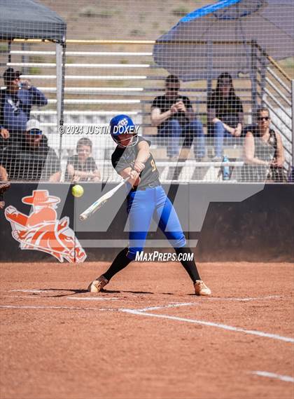 Thumbnail 1 in Coleville vs. Pahranagat Valley (NIAA Class 1A State Playoff Game 3) photogallery.