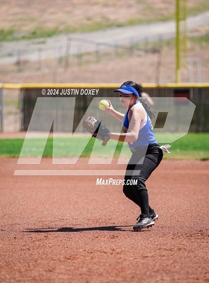 Thumbnail 2 in Coleville vs. Pahranagat Valley (NIAA Class 1A State Playoff Game 3) photogallery.