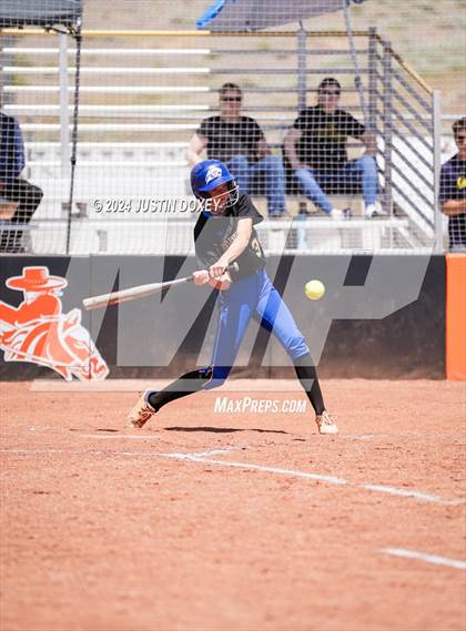 Thumbnail 3 in Coleville vs. Pahranagat Valley (NIAA Class 1A State Playoff Game 3) photogallery.