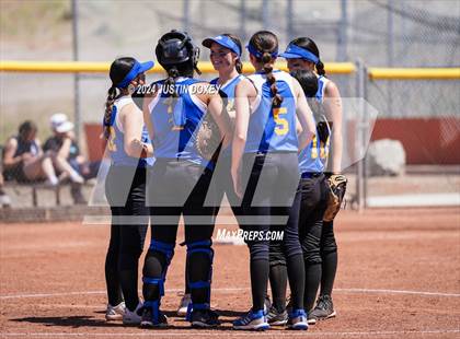 Thumbnail 2 in Coleville vs. Pahranagat Valley (NIAA Class 1A State Playoff Game 3) photogallery.