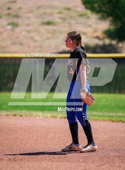 Thumbnail 1 in Coleville vs. Pahranagat Valley (NIAA Class 1A State Playoff Game 3) photogallery.
