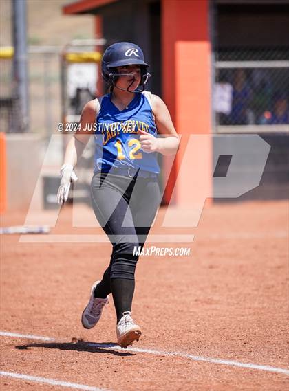 Thumbnail 1 in Coleville vs. Pahranagat Valley (NIAA Class 1A State Playoff Game 3) photogallery.