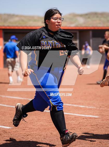 Thumbnail 2 in Coleville vs. Pahranagat Valley (NIAA Class 1A State Playoff Game 3) photogallery.