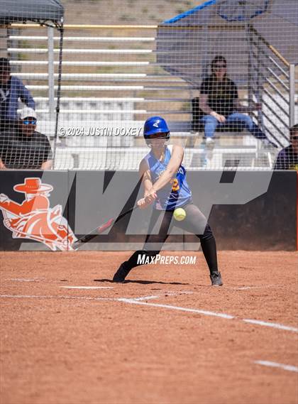 Thumbnail 3 in Coleville vs. Pahranagat Valley (NIAA Class 1A State Playoff Game 3) photogallery.
