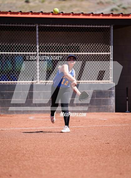 Thumbnail 2 in Coleville vs. Pahranagat Valley (NIAA Class 1A State Playoff Game 3) photogallery.