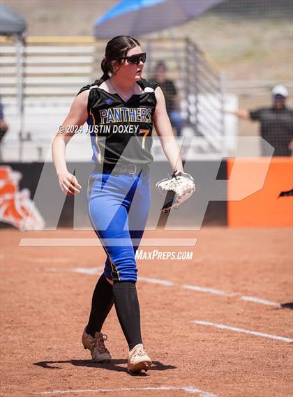 Thumbnail 3 in Coleville vs. Pahranagat Valley (NIAA Class 1A State Playoff Game 3) photogallery.