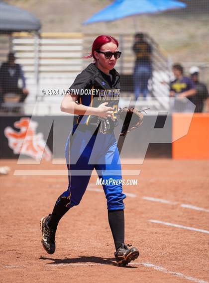 Thumbnail 1 in Coleville vs. Pahranagat Valley (NIAA Class 1A State Playoff Game 3) photogallery.