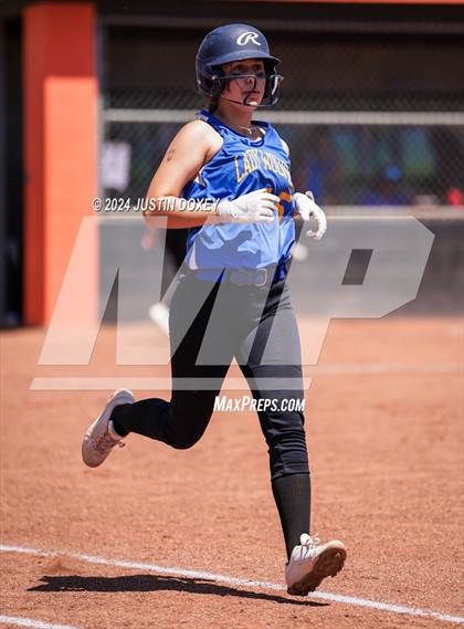 Thumbnail 2 in Coleville vs. Pahranagat Valley (NIAA Class 1A State Playoff Game 3) photogallery.