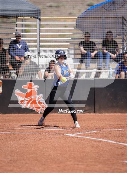 Thumbnail 3 in Coleville vs. Pahranagat Valley (NIAA Class 1A State Playoff Game 3) photogallery.