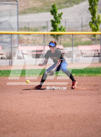 Thumbnail 2 in Coleville vs. Pahranagat Valley (NIAA Class 1A State Playoff Game 3) photogallery.