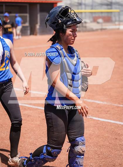 Thumbnail 3 in Coleville vs. Pahranagat Valley (NIAA Class 1A State Playoff Game 3) photogallery.