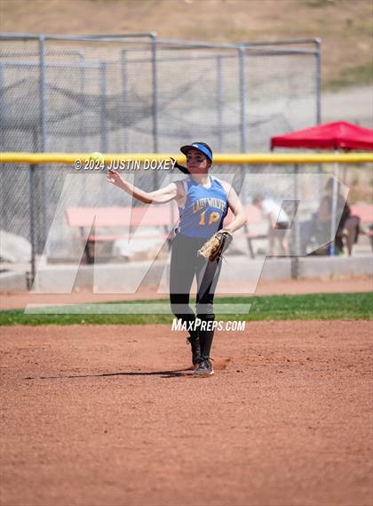 Thumbnail 1 in Coleville vs. Pahranagat Valley (NIAA Class 1A State Playoff Game 3) photogallery.