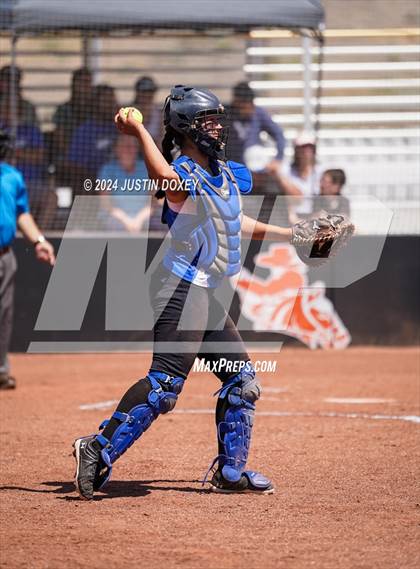 Thumbnail 1 in Coleville vs. Pahranagat Valley (NIAA Class 1A State Playoff Game 3) photogallery.