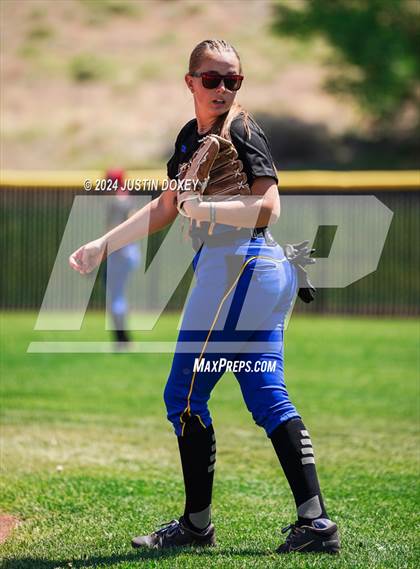 Thumbnail 1 in Coleville vs. Pahranagat Valley (NIAA Class 1A State Playoff Game 3) photogallery.