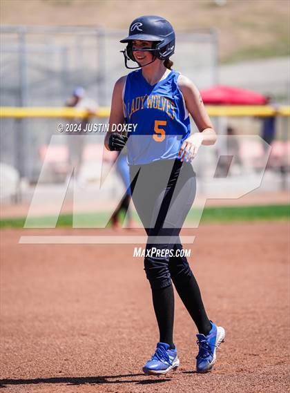 Thumbnail 3 in Coleville vs. Pahranagat Valley (NIAA Class 1A State Playoff Game 3) photogallery.