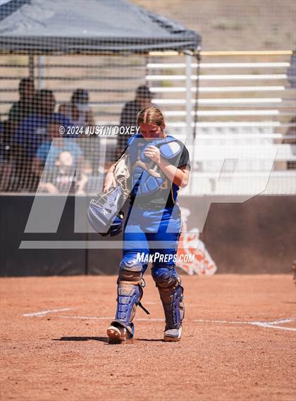 Thumbnail 3 in Coleville vs. Pahranagat Valley (NIAA Class 1A State Playoff Game 3) photogallery.