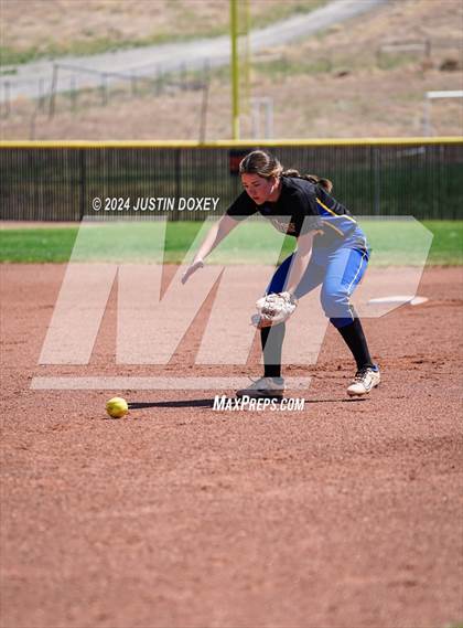 Thumbnail 3 in Coleville vs. Pahranagat Valley (NIAA Class 1A State Playoff Game 3) photogallery.