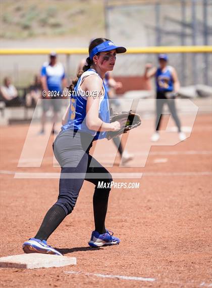 Thumbnail 2 in Coleville vs. Pahranagat Valley (NIAA Class 1A State Playoff Game 3) photogallery.