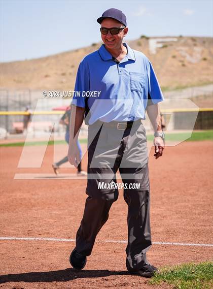Thumbnail 1 in Coleville vs. Pahranagat Valley (NIAA Class 1A State Playoff Game 3) photogallery.