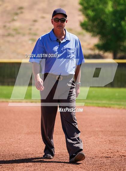 Thumbnail 3 in Coleville vs. Pahranagat Valley (NIAA Class 1A State Playoff Game 3) photogallery.