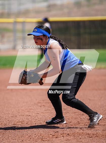 Thumbnail 3 in Coleville vs. Pahranagat Valley (NIAA Class 1A State Playoff Game 3) photogallery.