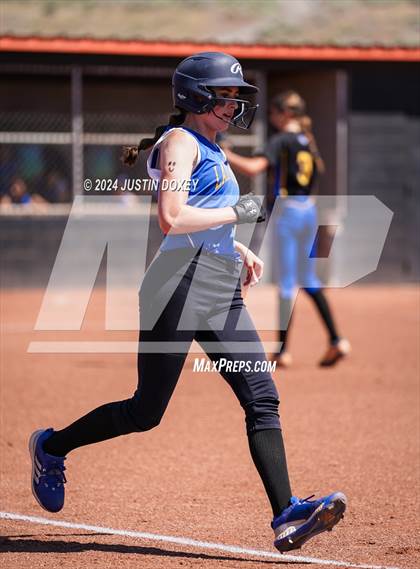 Thumbnail 3 in Coleville vs. Pahranagat Valley (NIAA Class 1A State Playoff Game 3) photogallery.