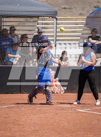 Thumbnail 3 in Coleville vs. Pahranagat Valley (NIAA Class 1A State Playoff Game 3) photogallery.