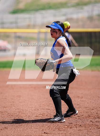 Thumbnail 1 in Coleville vs. Pahranagat Valley (NIAA Class 1A State Playoff Game 3) photogallery.