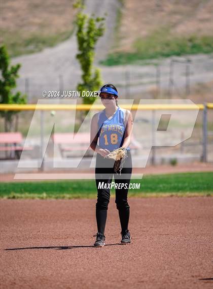 Thumbnail 1 in Coleville vs. Pahranagat Valley (NIAA Class 1A State Playoff Game 3) photogallery.
