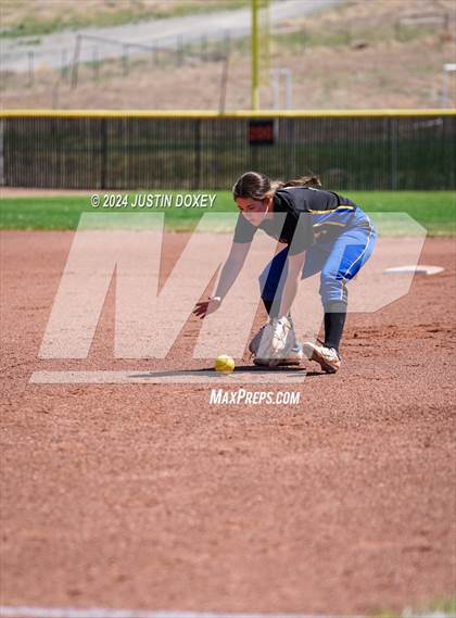 Thumbnail 1 in Coleville vs. Pahranagat Valley (NIAA Class 1A State Playoff Game 3) photogallery.