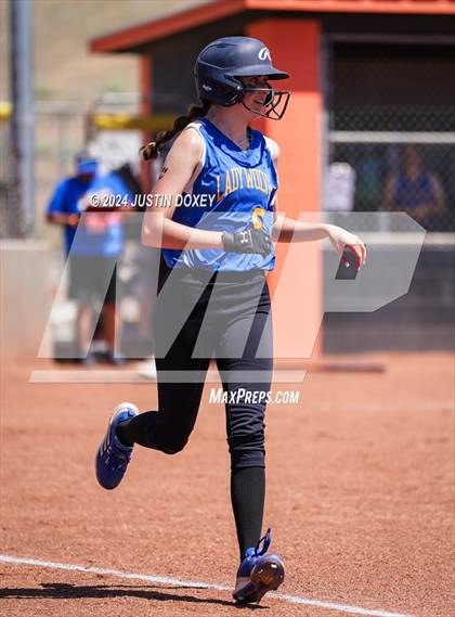 Thumbnail 2 in Coleville vs. Pahranagat Valley (NIAA Class 1A State Playoff Game 3) photogallery.
